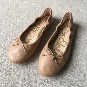 Sam Edelman Felicia nude tan ballet flats sz 8.5
